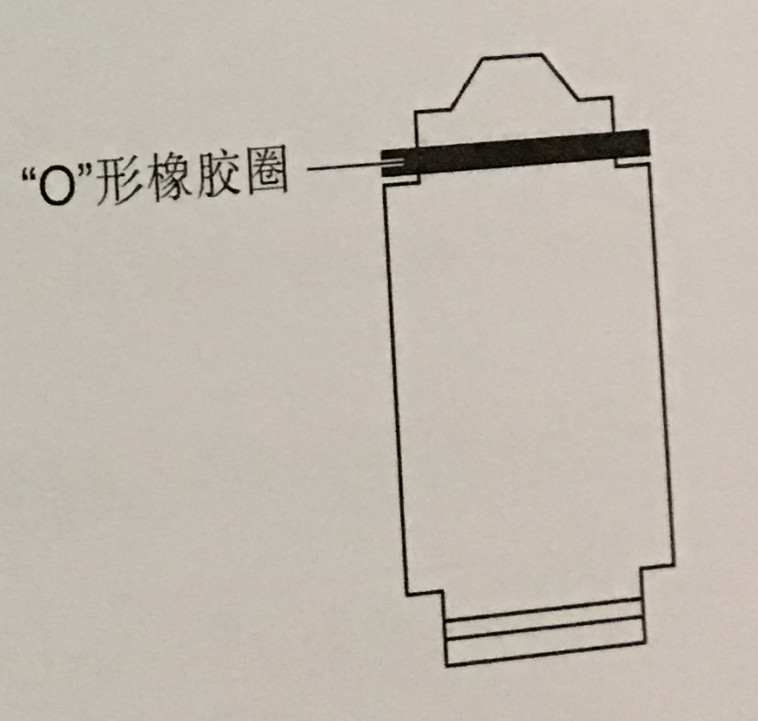 motic显微镜O型橡胶圈示意图